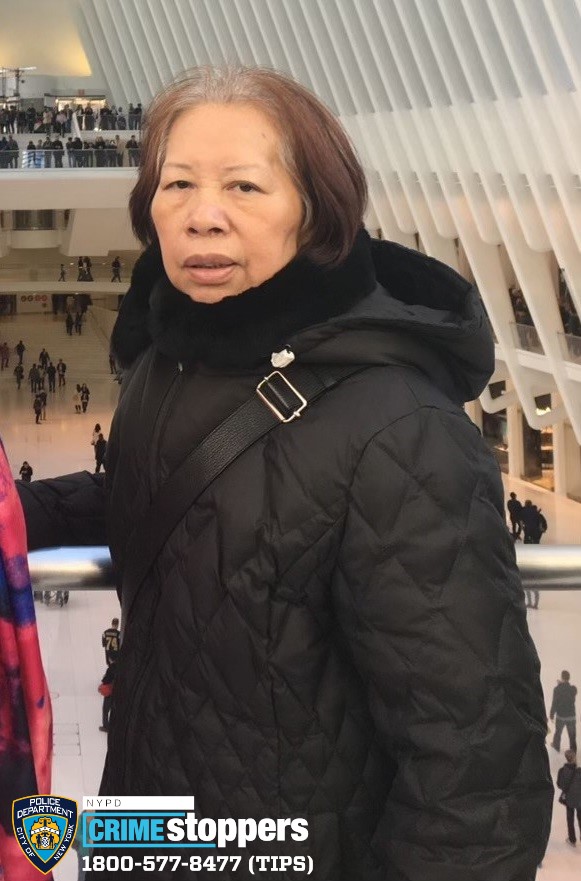 Yuen Yee Wong Liang, 68, Missing